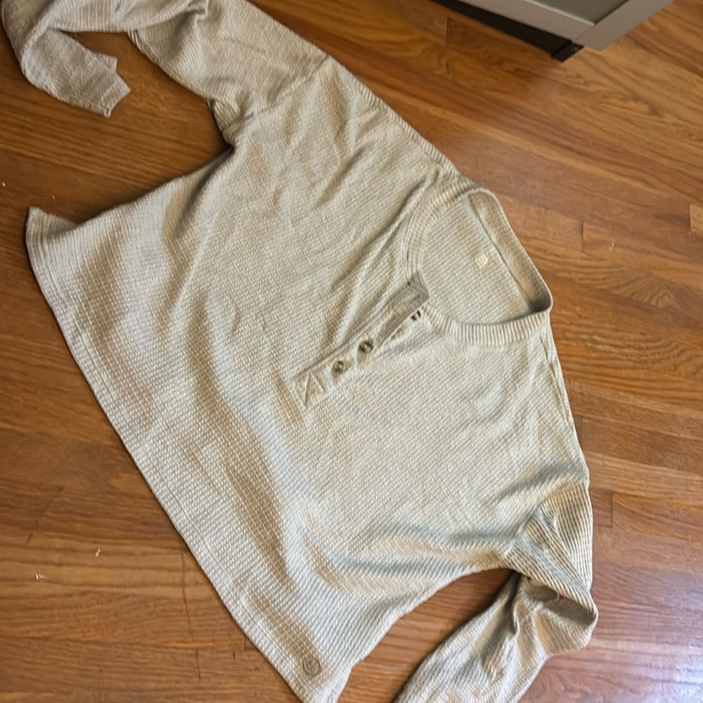 grey waffle knit